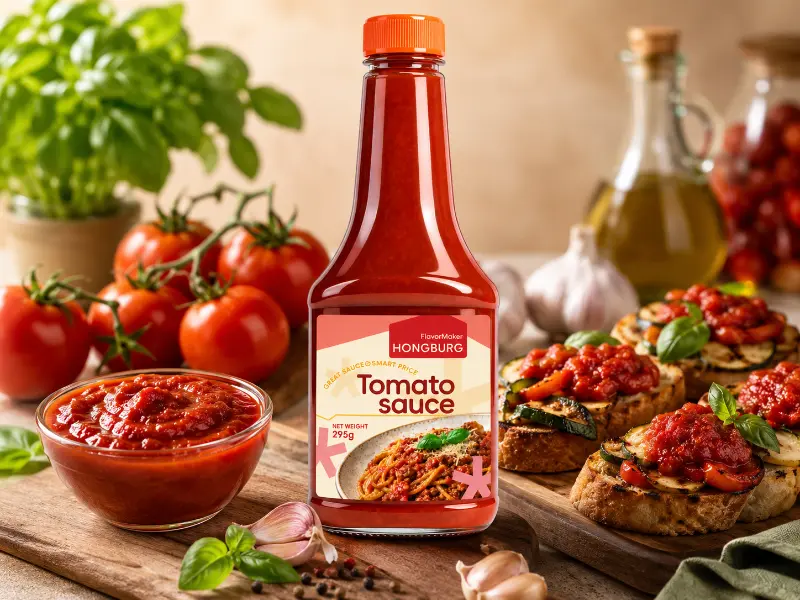 Thick Tomato Sauce with Natural Flavor