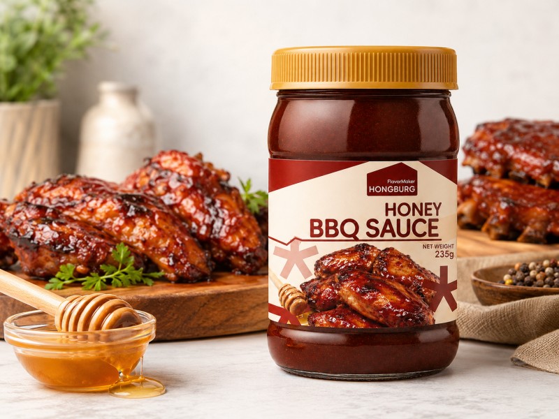 Сладок богат мед BBQ сос